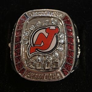New Jersey Devils Replica 2003 Stanley Cup Ring